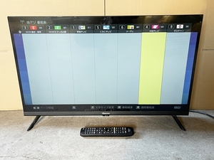 1円～ Hisense ハイセンス 32A30G 32インチ 液晶テレビ 2021年製 動作品 リモコン付