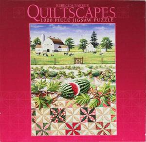 REBECCA BARKER　　QUILTSCAPE -MELON PATCH　　　1000ピース