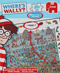 Where is Wally ? DEEP SEA DIVERS 300ピース