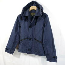 【良品】ナイジェルケーボン　マウンテンパーカー　Nigel Cabourn　サイズ４６（Ｍ相当）　ネイビー_画像4