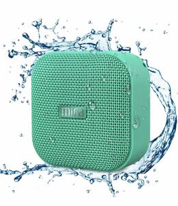 MIFA A1 グリーン Bluetoothスピーカー IP56防塵防水/お風呂/コンパクト/マカロン色/完全ワイヤレスステレオ対応/True Wireless Stereo