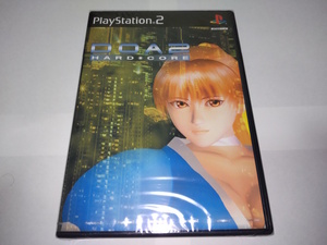 DEAD OR ALIVE 2 HARDCORE　デッドオアアライブ２ハードコア　PS2ソフト　未開封品