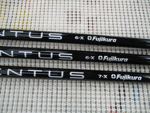 ■中古■VENTUS BLACK VeloCore■ＤＲ用・ＦＷ用■3本セット■フレックスＸ■テーラーメイドスリーブ付き■