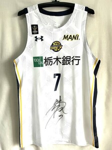 アンダーアーマー　Bリーグ　宇都宮ブレックス　小川敦也選手支給品ユニフォーム#7　XXL　ジャージ　B.LEAGUE