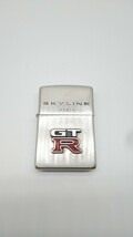 Zippo 99年製 GT-R スカイライン skyline　BNR34 GT-R GTR　ジッポライター_画像1