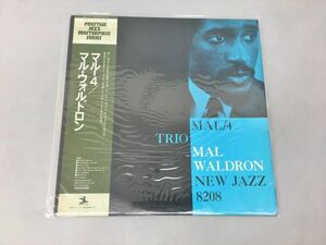 LPレコード マルー4/マル・ウォルドロン 帯付き SMJ-6512 2311BKM094