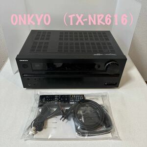 【美品】ONKYO 7.1ch対応AVレシーバー（TX-NR616）