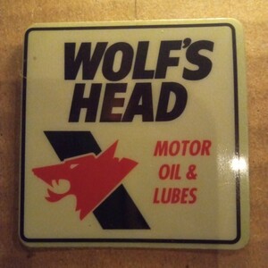 即決あり ＷＯＬＦ’Ｓ ＨＥＡＤ ステッカー ヘルメット ウインドシールド オイルタンク 旧車 バイク アメ車