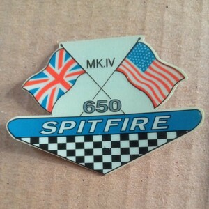 即決あり ＭＫ IV ６５０ ＳＰＩＴＦＩＲＥ 英車 イギリス アメリカ ステッカー トライアンフ ＢＳＡ ハーレー パンナックル