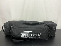 FIELDOOR フィールドア タープテント 2.0m×2.0m サイドシート バグガードスクリーン付属 直接引取OK_画像1