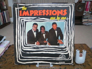 Impressions／One by One カーティス・メイフィールド率いるインプレッションズ60年代ソウル名盤USオリジナル！モノラルプレスで音圧あり