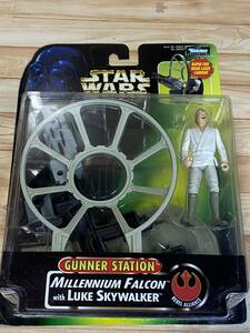 海外直輸入STAR WARS「GUNNER STATION MILLENNIUM FALCON with LUKE SKYWALKER」