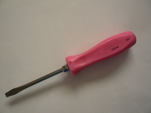 *Snap-on* Snap-on * hard grip *SDD4A* minus screwdriver * bolster attaching * pink * rare color *