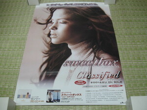 sweetbox スウィートボックス/ Classified / B2ポスター　使用済みポスター