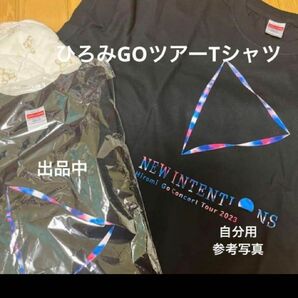 【郷ひろみグッズ】ひろみGO 2023コンサートツアーTシャツ　Lサイズ　ゆとりサイズブラックカラー