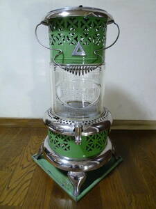 * super * ultra rare!! *pa-fe comb .n#1686 *pa-fe comb .n stove * Perfection No.1686 * perfection Pyrex Glass Globe