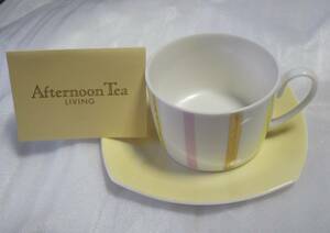 ◆◇【新品未使用】afternoon tea/アフターヌーンティー カップ＆ソーサー【送料無料】◇◆