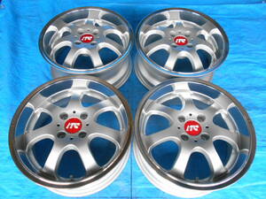 宇都宮市発 RAYS Sebring 15×6,5J4穴PCD100 (+38) 4本税込価格 超！極深リム 人気一流メーカー品 MADE IN JAPAN 送料不要の店頭で引取りOK