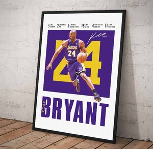 ポスター 【 NBA コービー・ブライアント / Kobe Bryant 】poster フレームなし 297×210mm -c1