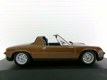 ミニチャンプス 1/43 ポルシェ 914/4 1970 ブラウンメタリック (4572-635)_画像3