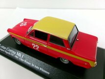 ミニチャンプス 1/43 ロータス コルチナ Mk.1 #22 ETCC 1964 クラス ウィナー Sir John Whitmore (4572-631)_画像6