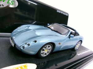 ビテス 1/43 TVR タスカン オープン リフレックス シルバー ブルー (4572-673)