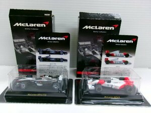 京商 サークルK 1/64 マクラーレン ミニカー シリーズ MP4-17D #5 /MP4/9 #7 セット (4572-602)