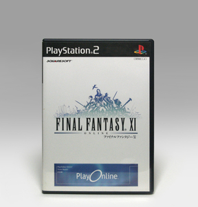 ● PS2 ファイナルファンタジーXI SLPS-25200 取説欠品 2枚組 FINAL FANTASY 11 NTSC-J Square Enix 2002 FF11