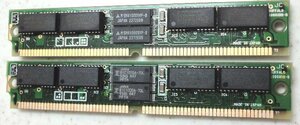 メルコ （ バッファロー ） XRB-4000 2本セット 4MB ｘ 2＝ 8MB EPSON PC-386 / 486 対応 専用SIMMモジュール （発送 ネコポス対応）