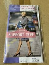レトロ 年代物 昭和 パンスト タイツ ストッキング サポートタイプ パンティストッキング support type panty stocking ベージュ系_画像4