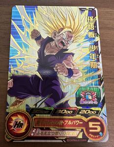 【美品】硬質ローダー付き！ドラゴンボールヒーローズ スーパードラゴンボールヒーローズ pums11-03 se 孫悟飯:少年期