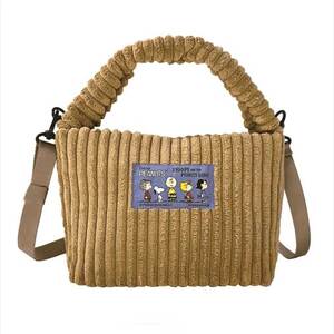 ☆ BEIGE ☆ ROOTOTE8348　IP.テ゛リ.コーテ゛ュロイPeanuts8U ルートート スヌーピー 8348 ROOTOTE トートバッグ ショルダーバッグ