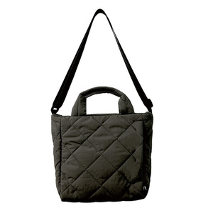 ☆ BLACK ☆ ROOTOTE1267　SN.スクエア2way.タ゛イヤキルト-F ルートート トートバッグ 1267 ROOTOTE トートバック 2way ショルダー