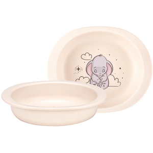 ☆ ダンボ ☆ キャラクター ベビー用ＰＰ製小皿 ベビー食器 キャラクター 小皿 赤ちゃん 食器 お皿 プレート すくいやすい 割れにくい