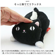 ☆ ミケ ☆ 猫三兄弟 マグネットティッシュケース ポケットティッシュケース かわいい 猫三兄弟 ティッシュカバー ぬいぐるみ_画像8