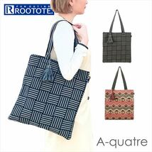 ☆ plaid ☆ ROOTOTE1240　LT.A4.エスニックハ゜ターン-A ルートート a4 縦 アーキャトル ROOTOTE 1240 トートバッグ トートバック_画像3