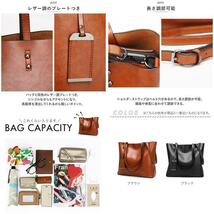 ☆ ブラウン ☆ トートバッグ kbag36 トートバッグ レディース 通勤 大きめ A4 トートバック ビジネス トート 2way ショルダー_画像9