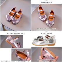 ☆ シルバー ☆ 27(16cm) ☆ フォーマルシューズ 女の子 pmyshoesm63 子供 女の子 フォーマルシューズ 子供靴 ドレスシューズ フォーマル靴_画像9