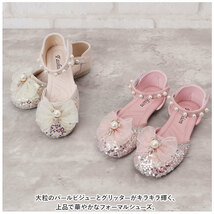 ☆ ピンク ☆ 25(16cm) ☆ フォーマルシューズ 女の子 pmyshoeslx162 フォーマルシューズ 女の子 子供靴 キッズシューズ ドレスシューズ_画像4