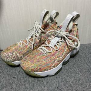 24cm nike zoom Lebron 15 xv fruity pebbles 922811-900 GS ナイキ レブロン