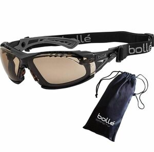 ★【新品・ポーチ付】bolle ボレー　ラッシュプラス　ゴーグル サバゲー サングラス　トワイライトレンズ　G/T