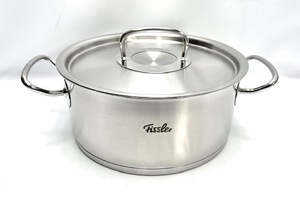 1* ドイツ製！ Fissler フィスラー　24ｃｍ 両手鍋 18-10 ステンレス オリジナル プロフィ コレクション キャセロール