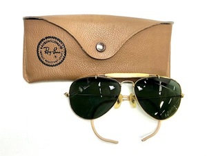  редкость! Vintage! USA Ray Ban RayBan B&Lboshu ром Teardrop авиатор солнцезащитные очки 56*14 Gold золотой 