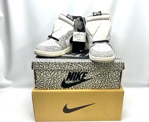 未使用品！Nike ナイキ Air Jordan 1 RETORO High OG エアジョーダン1 レトロ ハイ White Cement ホワイト セメント DZ5485 052