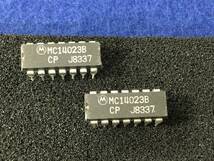 MC14023BCP 【即決即送】モトローラ CMOS ロジック 4023 MC14023B [118PgK/301416M] Motorola CMOS Logic ５個セット_画像2