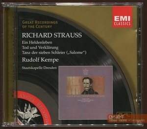 KTYT2310-0250 ＞ Спецификация искусства □ Kempe &amp; Starts Capele Dresden / R. Strauss: Симфоническая поэзия «Life Of Hero» 1972