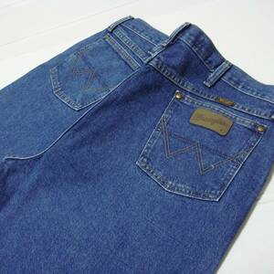 ■ヘビーデニム 15.25oz ^^ ラングラー/Wrangle GEORGE STRAIT ■W[38 inch] 実寸96cm L88cm ■アメリカ USA古着 ウエスタン M11 ■送料520