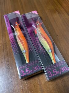 スクイッドマニア限定 ワイルドチェイスB-TR 3.5号 30g 2本セット パパイヤマンゴー(UV) WILD CHASE ティップラン