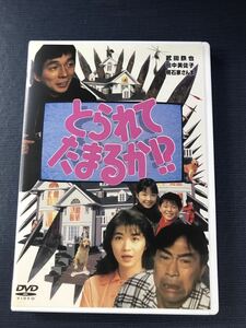 【セル版：DVD】とられてたまるか　出演：武田鉄矢　明石家さんま　※ケースは新品と交換済み！ディスク綺麗です！ジャケットに変色有！