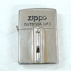 ◆ZIPPO◆ジッポー OUTDOOR LIFE オイルライター ホイッスル・U字型ロスプルーフ付き 1995年アメリカ製 ジッポ 激レア物◆コレクション放出